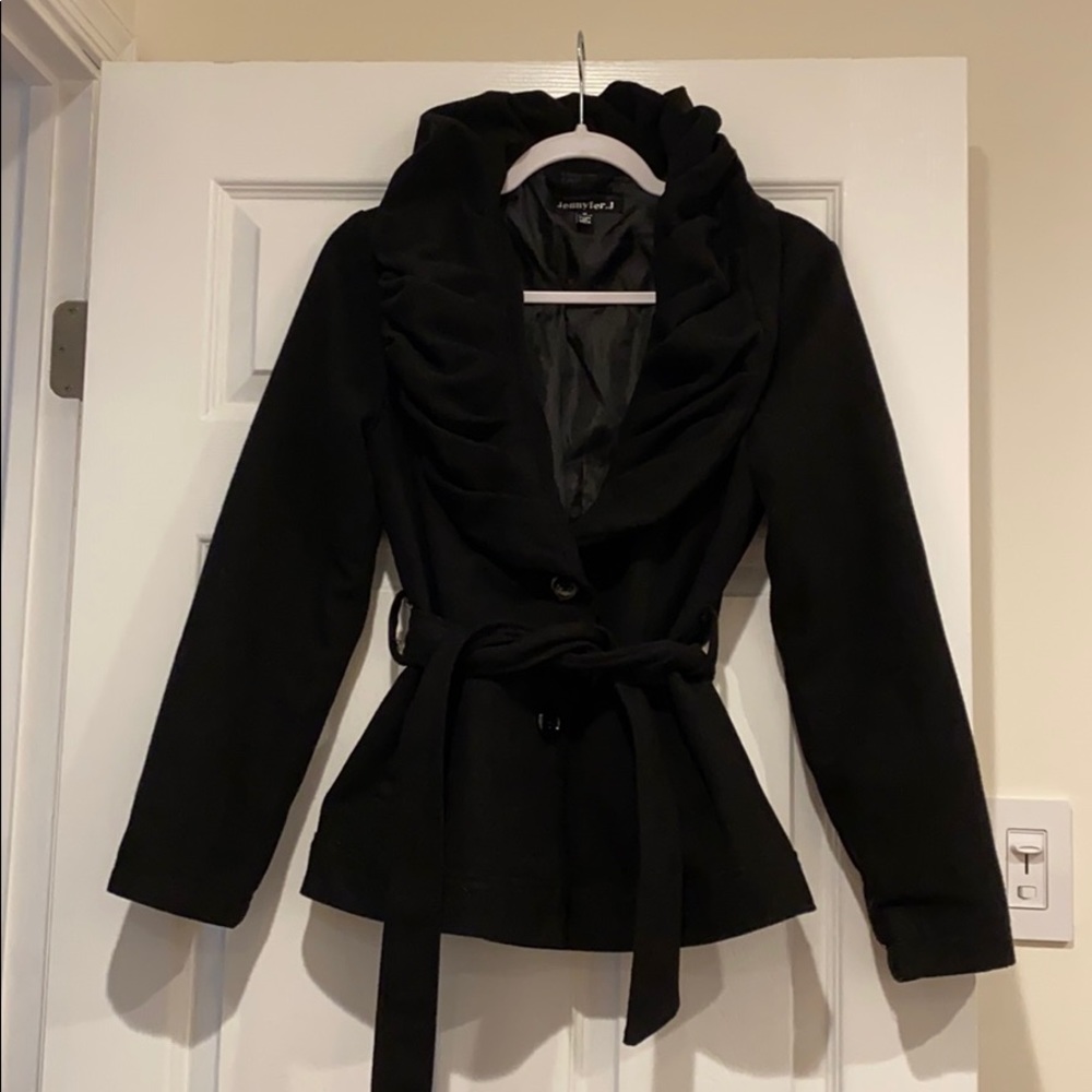 Adorable coat size Medium but fits like a small